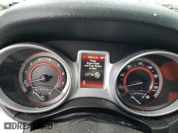 2018 Dodge Journey GT with VIN 3C4PDCEG5JT370178, listed as a Copart auction lot 51810755 with 130,714 mi miles and Salvage title. Bid and sale history available at DreamBid. Image 9.