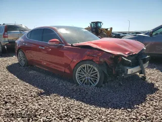 2020 Genesis G70 2.0T with VIN KMTG34LA4LU048830, listed as a Copart auction lot 71755414 with 40,429 mi miles and Salvage Title. Bid and sale history available at carsss.com. Image 4.