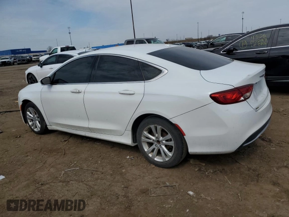 2015 Chrysler 200 Limited with VIN 1C3CCCAB6FN612192, listed as a Copart auction lot 52305475 with 153,135 mi miles and Clean Title. Bid and sale history available at carsss.com. Image 2.