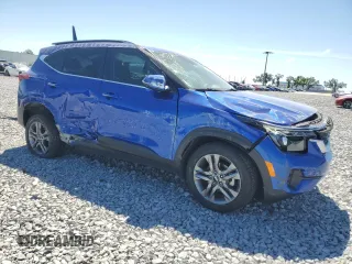2021 Kia Seltos S with VIN KNDEU2AA8M7081307, listed as a Copart auction lot 49795135 with 26,651 mi miles and Non Repairable. Bid and sale history available at DreamBid. Image 4.