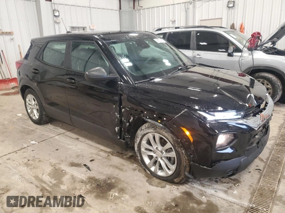 2021 Chevrolet TrailBlazer LS with VIN KL79MMS20MB181805, listed as a Copart auction lot 49572854 with 35,710 mi miles and . Bid and sale history available at DreamBid. Image 4.