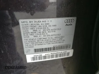 2012 Audi Q7 Premium Plus z VIN WA1LGAFE4CD005503, wystawiony jako Copart lot #65934245 z przebiegiem 191 169 mil mil oraz Czysty tytuł • Clean title. Historia ofert i sprzedaży dostępna na DreamBid. Obrazek 13.