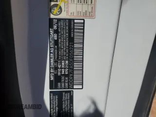 2013 Mercedes-Benz SLK с VIN WDDPK7FA5DF056221, выставлен на аукционе Copart как лот 57798195 с пробегом 109 894 миль миль и Списание • Salvage title. История ставок и продаж доступна на DreamBid. Изображение 12.