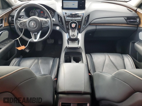 2019 Acura RDX w/Advance Pkg with VIN 5J8TC1H78KL009771, listed as a Copart auction lot 43007165 with 49,491 mi miles and Salvage Title. Bid and sale history available at carsss.com. Image 8.
