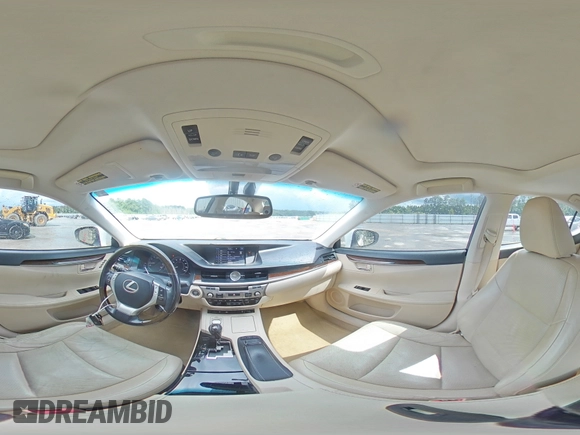 2015 Lexus ES 330 with VIN JTHBK1GG7F2195926, listed as a Copart auction lot 59772945 with 160,213 mi miles and Salvage title. Bid and sale history available at DreamBid. Image 14.