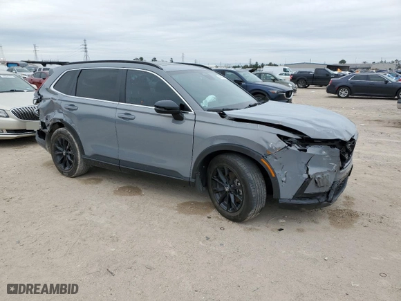 2023 Honda CR-V Hybrid Sport with VIN 2HKRS5H59PH715855, listed as a Copart auction lot 45660565 with 18,303 mi miles and Salvage Title. Bid and sale history available at carsss.com. Image 4.