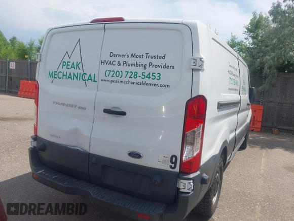 2017 Ford Transit with VIN 1FTYR2YG4HKA89402, listed as a IAAI auction lot 42495678 with 121,603 mi miles and . Bid and sale history available at DreamBid. Image 16.