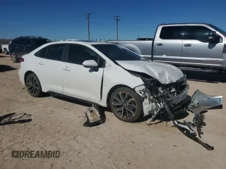 2020 Toyota Corolla SE with VIN 5YFP4RCE2LP038273, listed as a Copart auction lot 79075604 with 83,398 mi miles and Salvage Title. Bid and sale history available at carsss.com. Image 4.