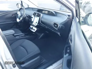 2018 Toyota Prius Two with VIN JTDKARFU8J3547408, listed as a IAAI auction lot 41313198 with 76,060 mi miles. Bid and sale history available at carsss.com. Image 5.