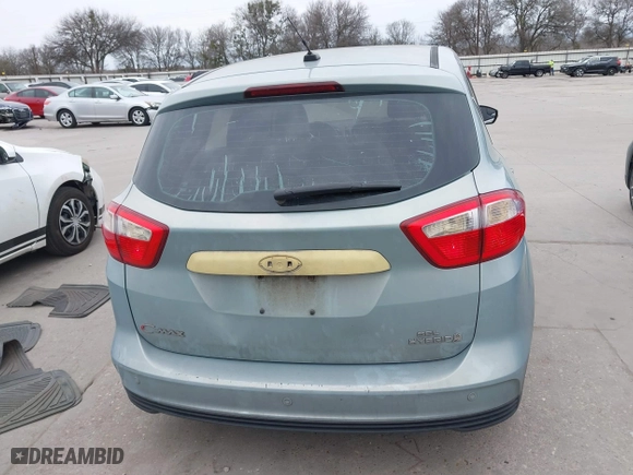 2013 Ford C-Max Hybrid SEL with VIN 1FADP5BU8DL523402, listed as a IAAI auction lot 41676386 with 214,649 mi miles. Bid and sale history available at carsss.com. Image 16.