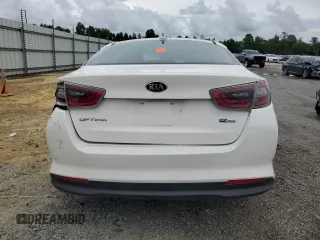 2016 Kia Optima Hybrid with VIN KNAGM4ADXG5094622, listed as a Copart auction lot 66129294 with 0 mi miles and Salvage Title. Bid and sale history available at carsss.com. Image 6.