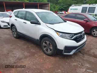 2020 Honda CR-V LX with VIN 2HKRW1H2XLH411527, listed as a IAAI auction lot 42379046 with 33,294 mi miles and . Bid and sale history available at DreamBid. Image 1.