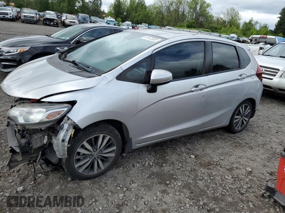 2015 Honda Fit EX-L with VIN 3HGGK5H84FM703169, listed as a Copart auction lot 57472305 with 176,377 mi miles and Salvage title. Bid and sale history available at DreamBid. Image 1.