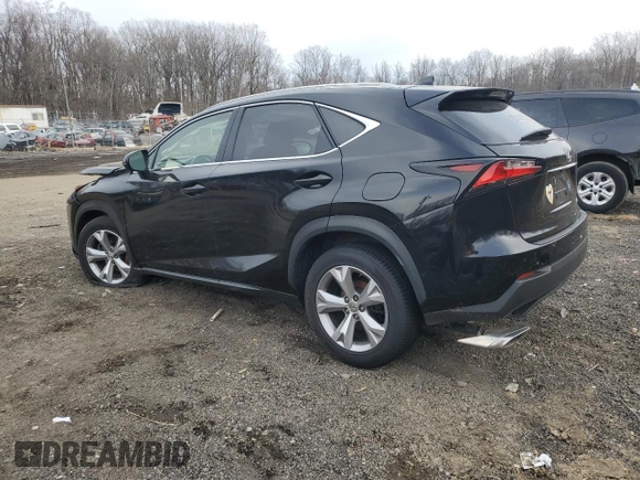2017 Lexus NX with VIN JTJBARBZ3H2133225, listed as a Copart auction lot 43923135 with 120,793 mi miles and Salvage Title. Bid and sale history available at carsss.com. Image 2.