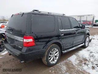 2016 Ford Expedition Limited with VIN 1FMJU2AT3GEF37984, listed as a IAAI auction lot 41136923 with 142,018 mi miles. Bid and sale history available at carsss.com. Image 4.