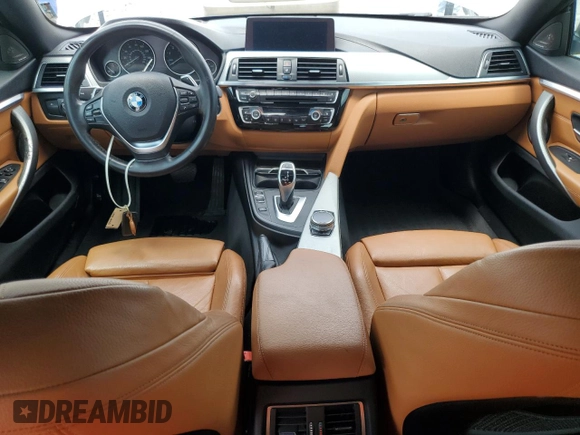 2018 BMW 4 Series 430i with VIN WBA4J1C54JBG79837, listed as a Copart auction lot 61041275 with 106,541 mi miles and Salvage title. Bid and sale history available at DreamBid. Image 8.