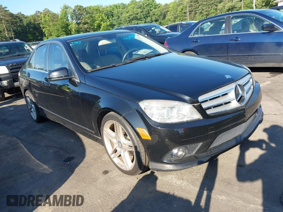 2010 Mercedes-Benz C 300 Sport with VIN WDDGF5EB9AR102405, listed as a IAAI auction lot 42444753 with 186,158 mi miles and . Bid and sale history available at DreamBid. Image 1.