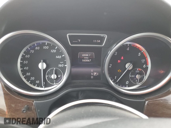 2014 Mercedes-Benz M 350 with VIN 4JGDA2EB9EA414993, listed as a Copart auction lot 43284585 with 163,067 mi miles and Salvage title. Bid and sale history available at DreamBid. Image 9.