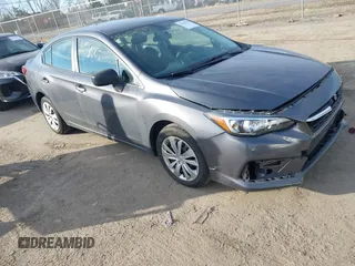 2022 Subaru Impreza with VIN 4S3GKAB69N3608587, listed as a IAAI auction lot 41654565 with 22,145 mi miles and . Bid and sale history available at DreamBid. Image 1.