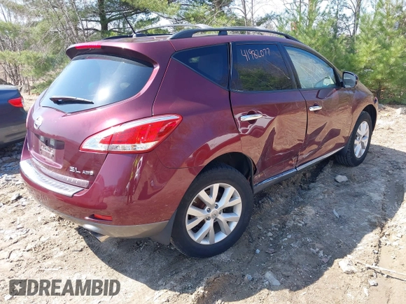 2011 Nissan Murano LE z VIN JN8AZ1MW8BW177494, wystawiony jako IAAI lot #41982077 z przebiegiem 78 212 mil mil oraz . Historia ofert i sprzedaży dostępna na DreamBid. Obrazek 4.