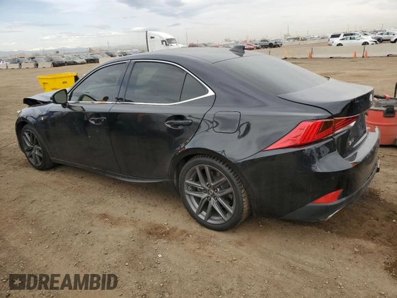 2019 Lexus IS with VIN JTHC81D27K5039163, listed as a Copart auction lot 52436405 with 94,252 mi miles and Salvage Title. Bid and sale history available at carsss.com. Image 2.