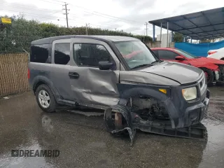2005 Honda Element EX with VIN 5J6YH18625L008059, listed as a Copart auction lot 48619555 with 132,684 mi miles and Salvage Title. Bid and sale history available at DreamBid. Image 4.