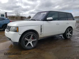 2012 Land Rover Range Rover HSE Lux with VIN SALMF1D45CA372976, listed as a Copart auction lot 48302545 with 178,639 mi miles and Salvage Title. Bid and sale history available at DreamBid. Image 1.