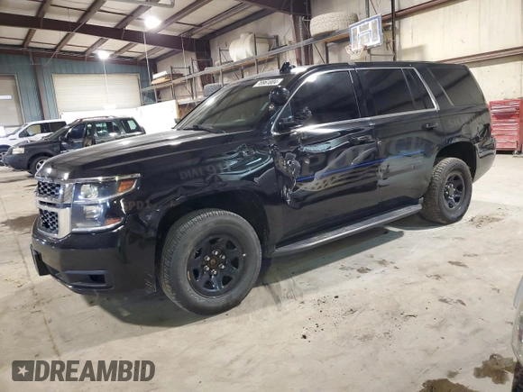 2018 Chevrolet Tahoe Commercial z VIN 1GNSKDEC6JR360262, wystawiony jako Copart lot #78961804 z przebiegiem 45 075 mil mil oraz Szkoda całkowita • Salvage title. Historia ofert i sprzedaży dostępna na DreamBid. Obrazek 1.