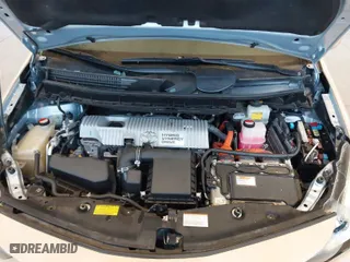 2015 Toyota Prius v Two with VIN JTDZN3EU4FJ030479, listed as a IAAI auction lot 41345263 with 1 mi miles. Bid and sale history available at carsss.com. Image 10.
