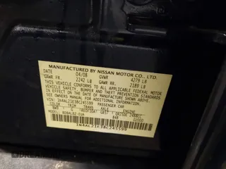 2008 Nissan Altima 2.5 S with VIN 1N4AL21E38C245599, listed as a IAAI auction lot 41914002 with 153,170 mi miles. Bid and sale history available at carsss.com. Image 9.