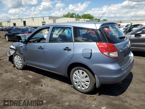 2003 Toyota Matrix Std with VIN 2T1KR32E03C059570, listed as a Copart auction lot 56137205 with Not Provided miles and Salvage Title. Bid and sale history available at DreamBid. Image 2.