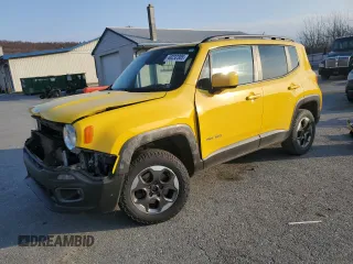 2017 Jeep Renegade Altitude with VIN ZACCJBBH0HPF86178, listed as a Copart auction lot 48232305 with 87,129 mi miles and Salvage title. Bid and sale history available at DreamBid. Image 1.