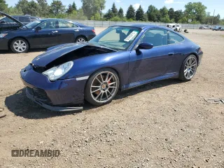 2003 Porsche 911 Carrera 997 with VIN WP0AA29933S622969, listed as a Copart auction lot 62995815 with 50,003 mi miles and Salvage title. Bid and sale history available at DreamBid. Image 1.