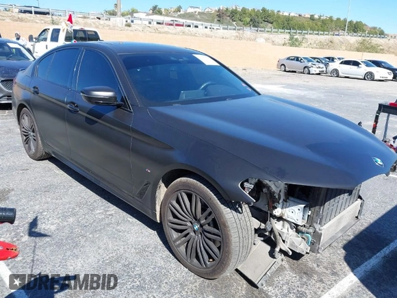 2020 BMW 5 Series 530e with VIN WBAJA9C02LCD31800, listed as a IAAI auction lot 41669765 with 99,024 mi miles and . Bid and sale history available at DreamBid. Image 1.