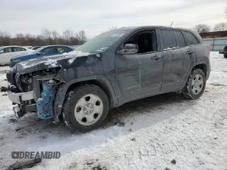 2016 Jeep Cherokee Sport with VIN 1C4PJMAB9GW277403, listed as a Copart auction lot 45113385 with 55,937 mi miles and Salvage Title. Bid and sale history available at carsss.com. Image 1.