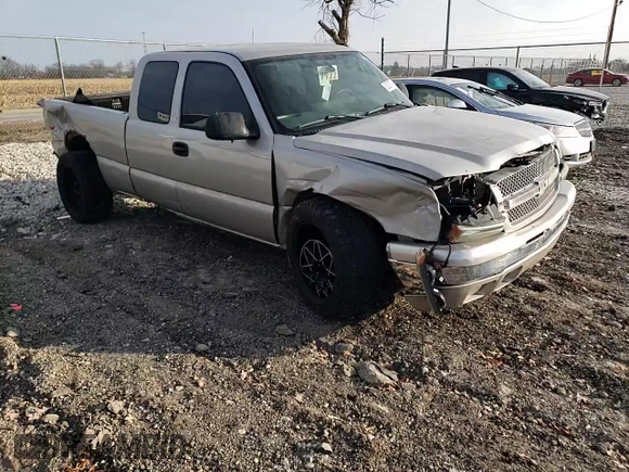 2005 Chevrolet Silverado 1500 with VIN 1GCEK19VX5E165469, listed as a Copart auction lot 82807934 with 187,984 mi miles and Salvage Title. Bid and sale history available at carsss.com. Image 11.