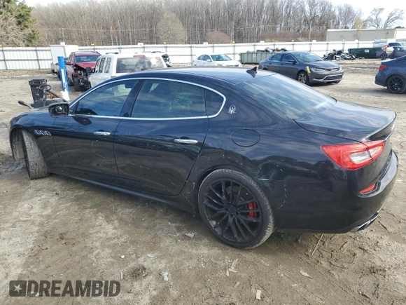2014 Maserati Quattroporte GTS z VIN ZAM56PPA1E1072964, wystawiony jako Copart lot #48786035 z przebiegiem 78 927 mil mil oraz Szkoda całkowita • Salvage title. Historia ofert i sprzedaży dostępna na DreamBid. Obrazek 2.