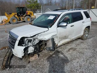 2015 GMC Terrain SLT with VIN 2GKFLYE3XF6340439, listed as a IAAI auction lot 41612774 with 121,081 mi miles. Bid and sale history available at carsss.com. Image 2.