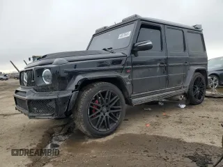 2015 Mercedes-Benz G-Class G 550 with VIN WDCYC3HFXFX231809, listed as a Copart auction lot 46878645 with 27,422 mi miles and Clean Title. Bid and sale history available at carsss.com. Image 1.