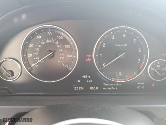 2016 BMW X5 xDrive35i with VIN 5UXKR0C59G0S93024, listed as a Copart auction lot 58147164 with 121,334 mi miles and Clean Title. Bid and sale history available at carsss.com. Image 9.