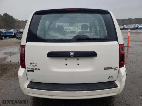 2010 Dodge Grand Caravan SE with VIN 2D4RN4DE6AR301176, listed as a Copart auction lot 49829955 with 69,791 mi miles and Salvage Title. Bid and sale history available at carsss.com. Image 6.