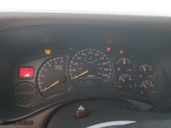 2002 Chevrolet Tahoe LT with VIN 1GNEC13Z82R151882, listed as a Copart auction lot 49124165 with 237,184 mi miles and Salvage Title. Bid and sale history available at carsss.com. Image 9.