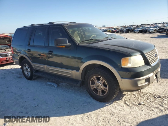 2003 Ford Expedition Eddie Bauer with VIN 1FMRU17W53LA29794, listed as a Copart auction lot 43948875 with 167,456 mi miles and Salvage Title. Bid and sale history available at carsss.com. Image 4.