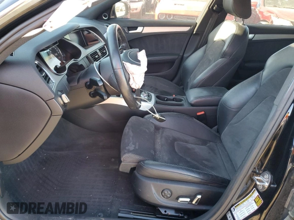 2014 Audi A4 Prestige with VIN WAUMFAFL9EN041175, listed as a Copart auction lot 83340014 with 94,690 mi miles and Salvage Title. Bid and sale history available at carsss.com. Image 7.