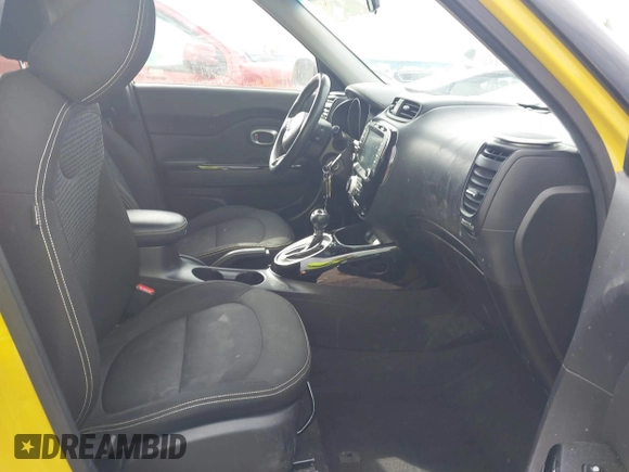 2015 Kia Soul + with VIN KNDJP3A52F7186605, listed as a IAAI auction lot 41711620 with 68,205 mi miles. Bid and sale history available at carsss.com. Image 5.