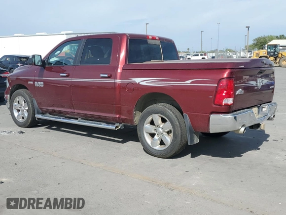 2016 Ram 1500 Big Horn with VIN 3C6RR7LTXGG207990, listed as a Copart auction lot 53481105 with 167,157 mi miles and Salvage title. Bid and sale history available at DreamBid. Image 2.