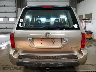 2004 Honda Pilot LX with VIN 2HKYF18174H580649, listed as a Copart auction lot 46613015 with 197,900 mi miles and Clean Title. Bid and sale history available at carsss.com. Image 6.