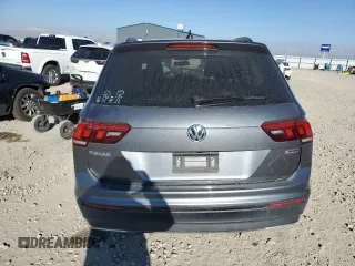 2021 Volkswagen Tiguan S with VIN 3VV0B7AXXMM082158, listed as a Copart auction lot 47312895 with 37,776 mi miles and Salvage title. Bid and sale history available at DreamBid. Image 6.