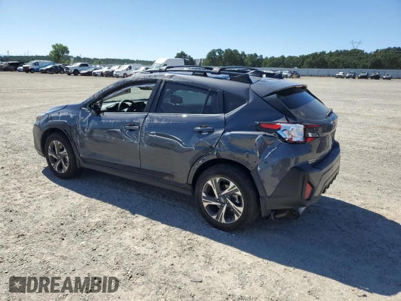 2024 Subaru Crosstrek Premium with VIN JF2GUADC7R8313737, listed as a Copart auction lot 58200215 with 24,437 mi miles and Salvage title. Bid and sale history available at DreamBid. Image 2.