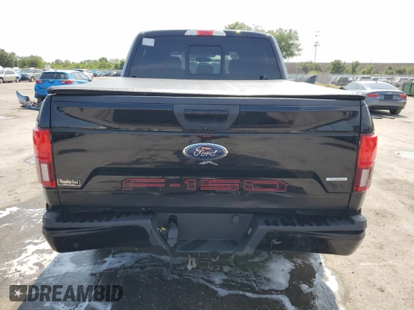 2018 Ford F-150 XL с VIN 1FTEW1CGXJFC10932, выставлен на аукционе Copart как лот 55206675 с пробегом 142 457 миль миль и Списание • Salvage title. История ставок и продаж доступна на DreamBid. Изображение 6.